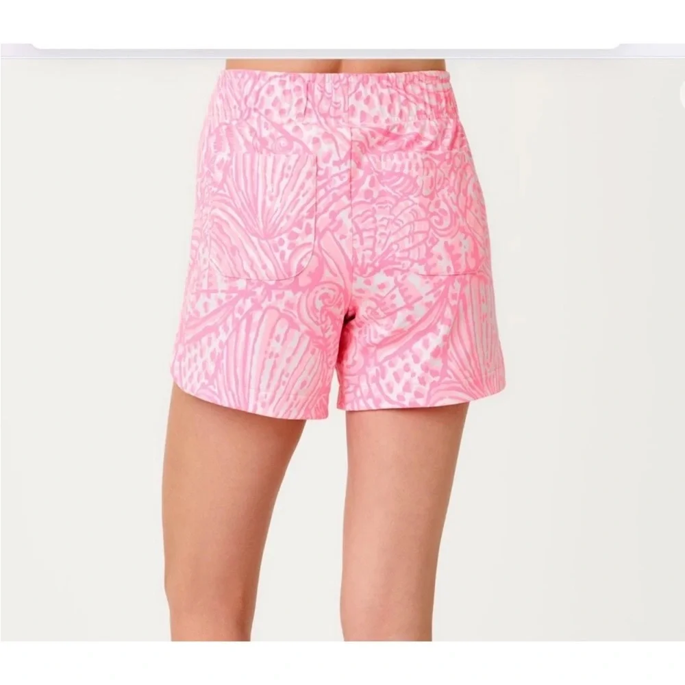 Lilly Pulitzer Kylar 5” Shorts-Pelican Pink Sea Cups-NWT - Picture 5 of 10